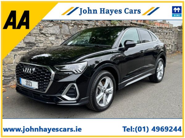 Audi Q3 Estate, Petrol Plug-in Hybrid, 2023, Black