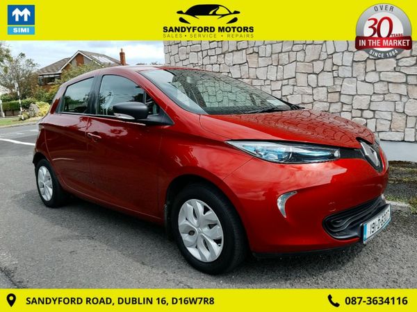 Renault Zoe Hatchback, Electric, 2019, Red