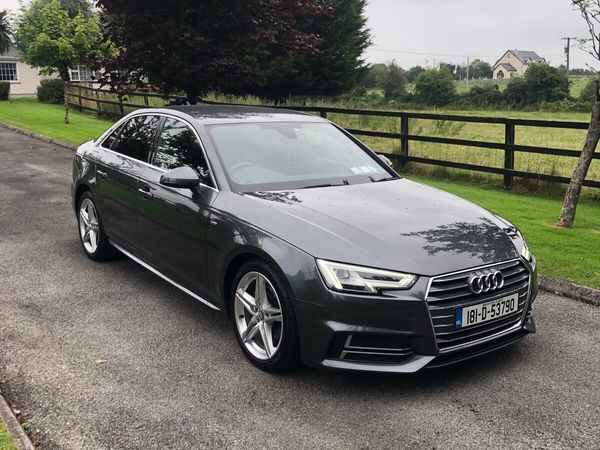 Audi A4 Saloon, Diesel, 2018, Grey
