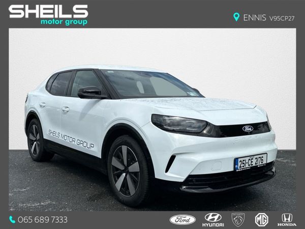 Ford Capri SUV, Electric, 2025, White