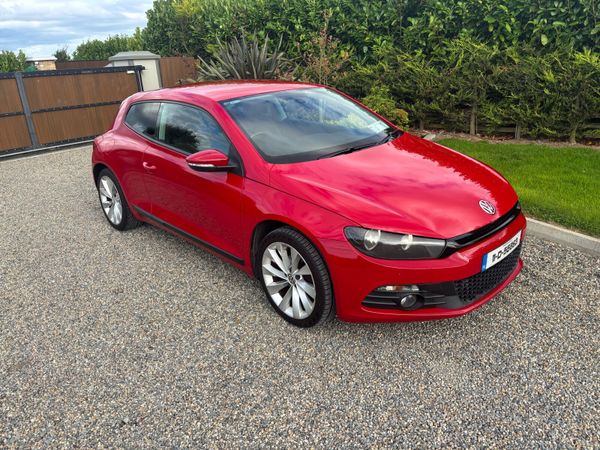 Volkswagen Scirocco Hatchback, Diesel, 2011, Red