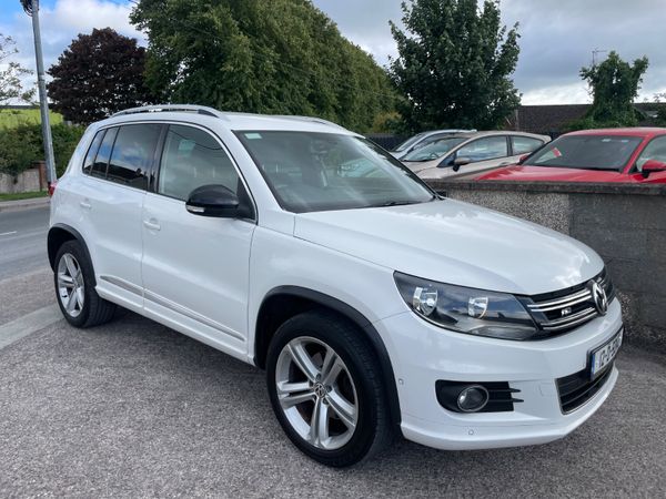 Volkswagen Tiguan SUV, Diesel, 2012, White