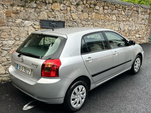 Toyota Corolla Hatchback, Petrol, 2003, Silver