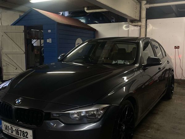 BMW 3-Series Saloon, Diesel, 2014, Grey