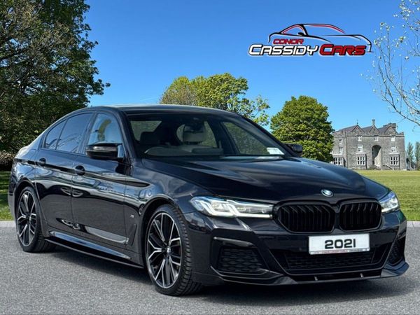 BMW 5-Series Saloon, Diesel, 2021, Black