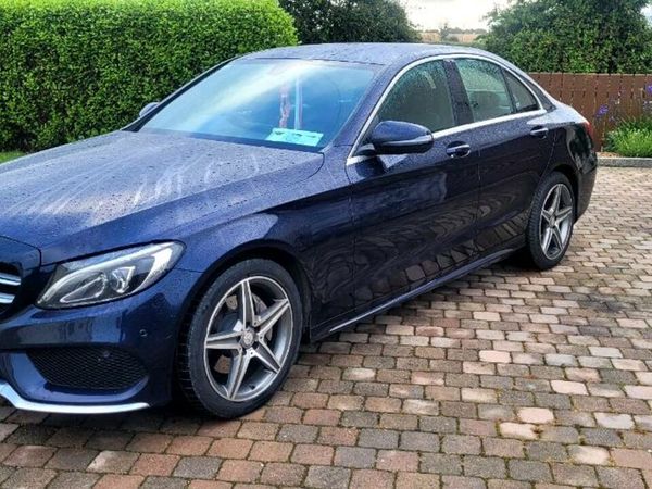 Mercedes-Benz C-Class Saloon, Diesel, 2017, Blue