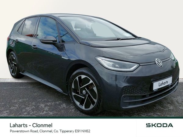 Volkswagen ID.3 Hatchback, Electric, 2021, Grey