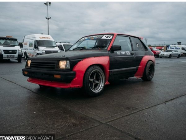 Toyota Starlet Hatchback, Petrol, 1984, Black