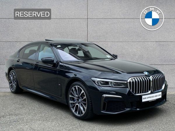 BMW 7-Series Saloon, Petrol Plug-in Hybrid, 2020, Black