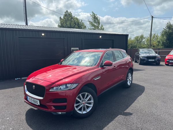 Jaguar F-Pace SUV, Diesel, 2017, Red