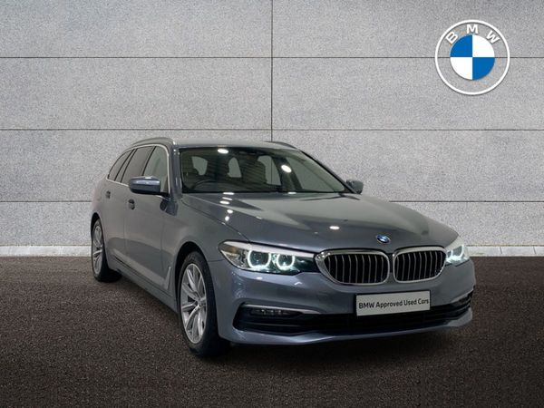 BMW 5-Series Estate, Diesel, 2019, Blue