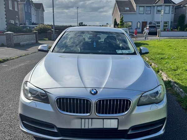 BMW 5-Series Saloon, Diesel, 2014, Silver