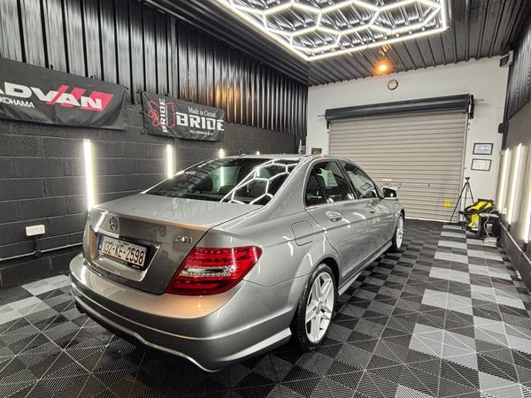 Mercedes-Benz C-Class Saloon, Diesel, 2013, Silver