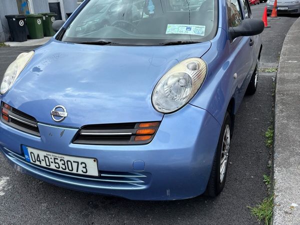 Nissan Micra Hatchback, Petrol, 2004, Blue