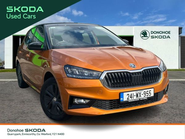 Skoda Fabia Hatchback, Petrol, 2024, Orange