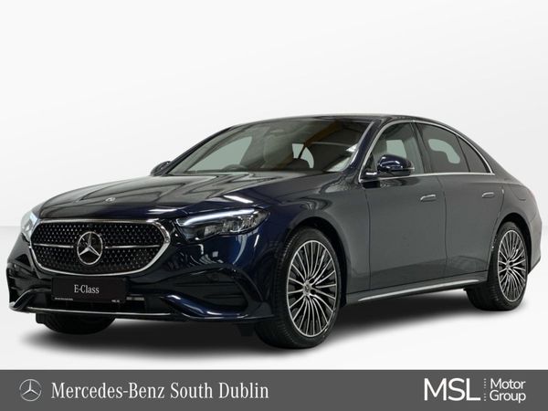 Mercedes-Benz E-Class Saloon, Diesel Plug-in Hybrid, 2025, Blue