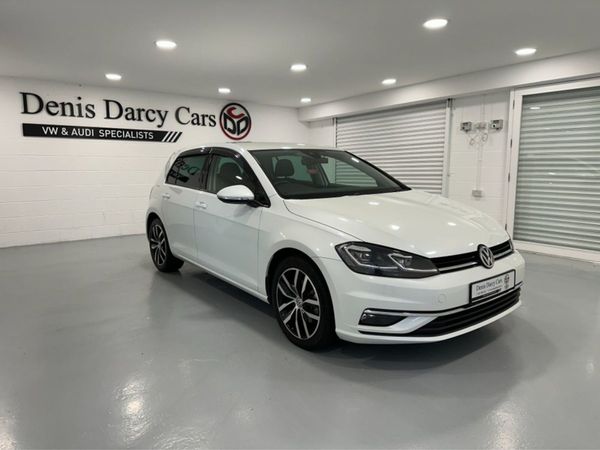 Volkswagen Golf Hatchback, Petrol, 2018, White