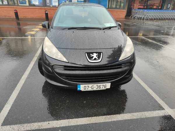 Peugeot 207 Hatchback, Petrol, 2007, Black
