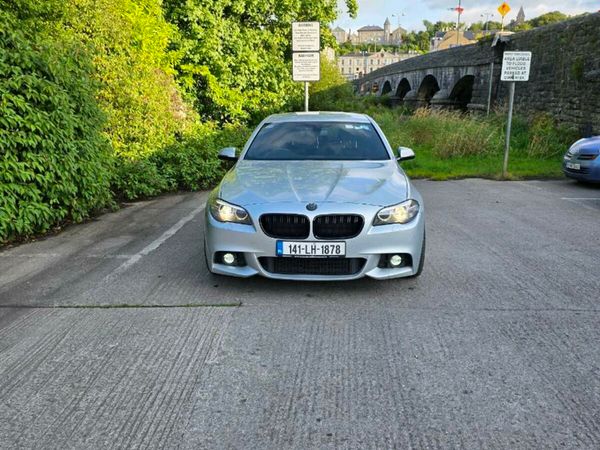 BMW 5-Series Saloon, Diesel, 2014, Silver