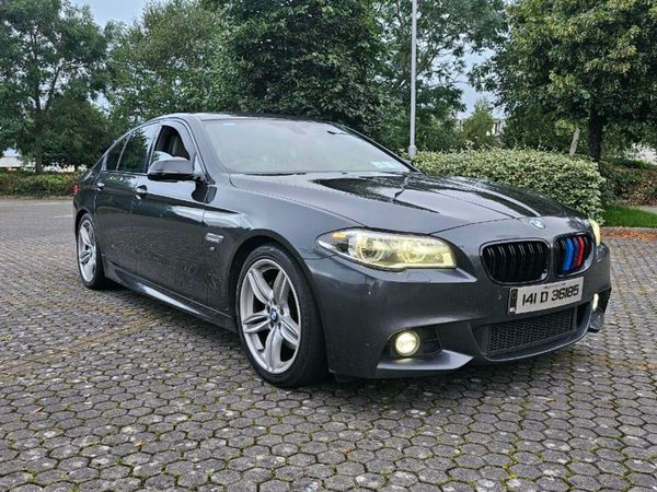 BMW 5-Series Saloon, Diesel, 2014, Grey