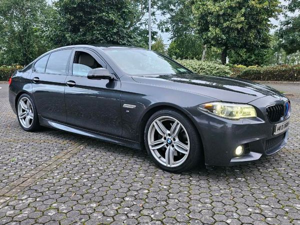 BMW 5-Series Saloon, Diesel, 2014, Grey