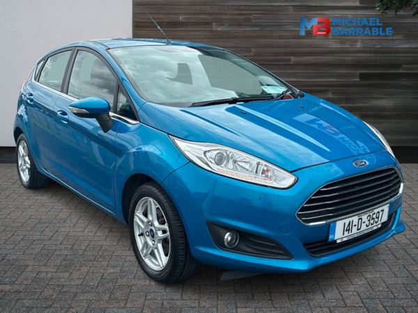Ford Fiesta Hatchback, Petrol, 2014, Blue