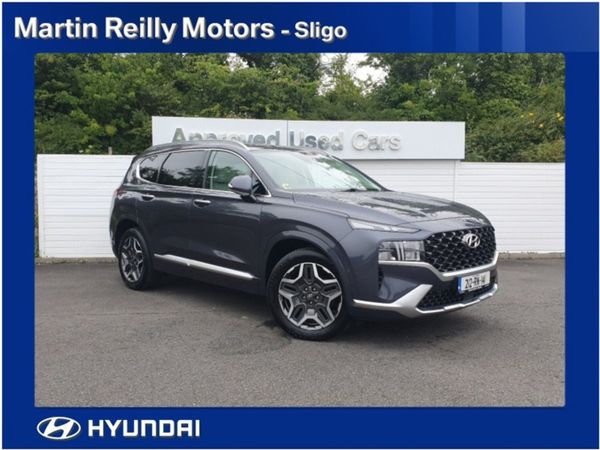 Hyundai Santa Fe Estate, Petrol Plug-in Hybrid, 2021, Blue