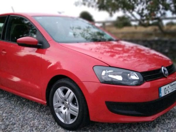 Volkswagen Polo Hatchback, Diesel, 2010, Red