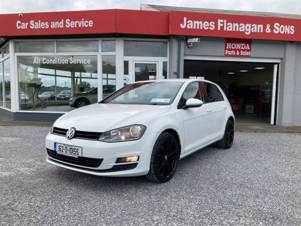 Volkswagen Golf Hatchback, Diesel, 2016, White