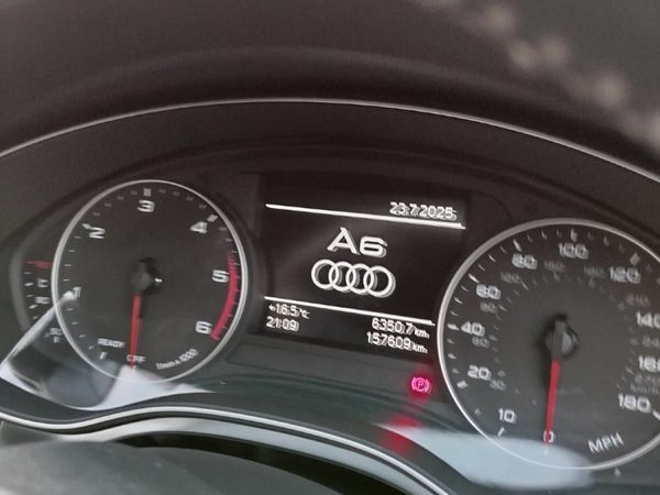 Audi A6 Saloon, Diesel, 2017, Blue