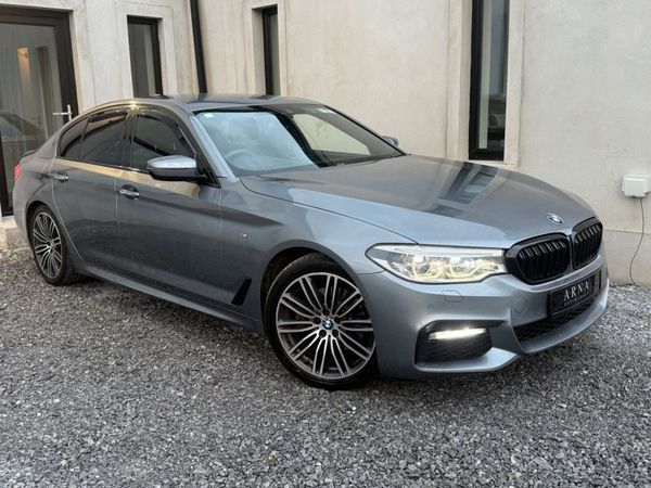 BMW 5-Series Saloon, Diesel, 2017, Blue