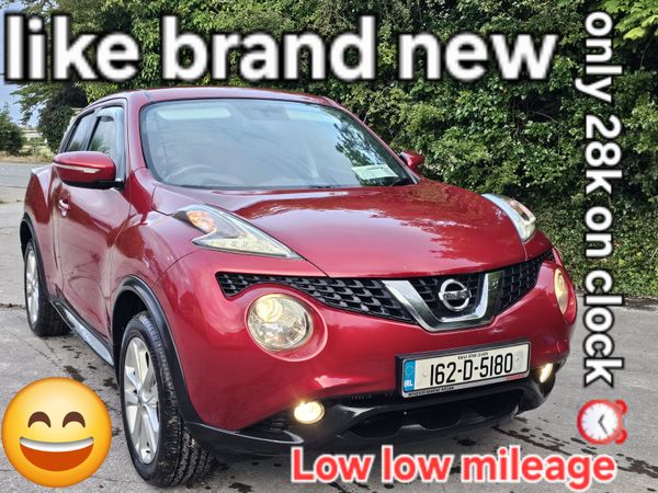 Nissan Juke SUV, Petrol, 2016, Red