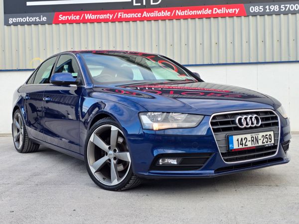 Audi A4 Saloon, Diesel, 2014, Blue