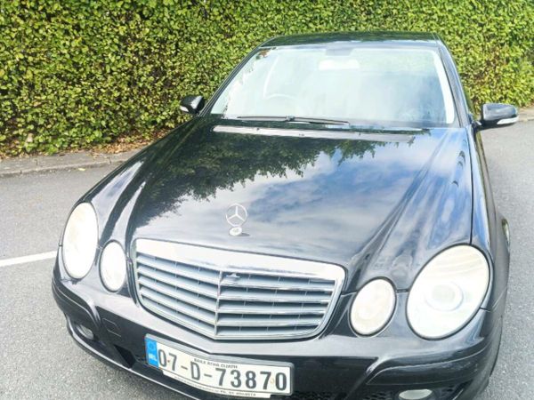 Mercedes-Benz E-Class Saloon, Petrol, 2007, Black