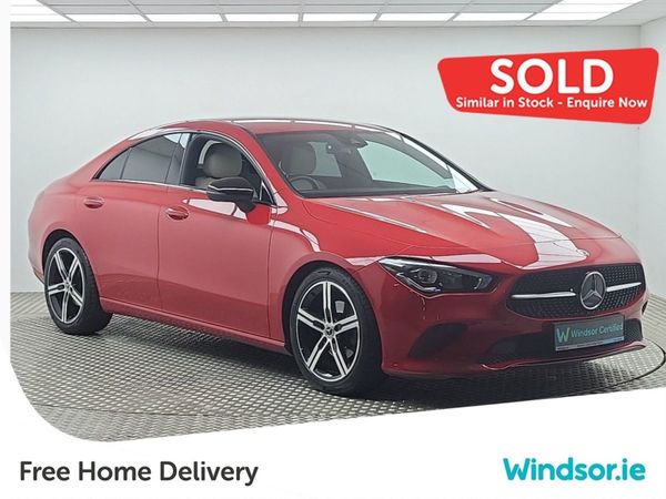 Mercedes-Benz CLA Saloon, Diesel, 2020, Red