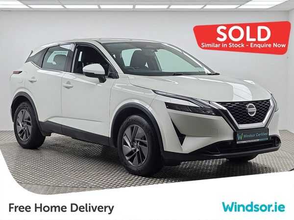 Nissan Qashqai MPV, Petrol Hybrid, 2022, White