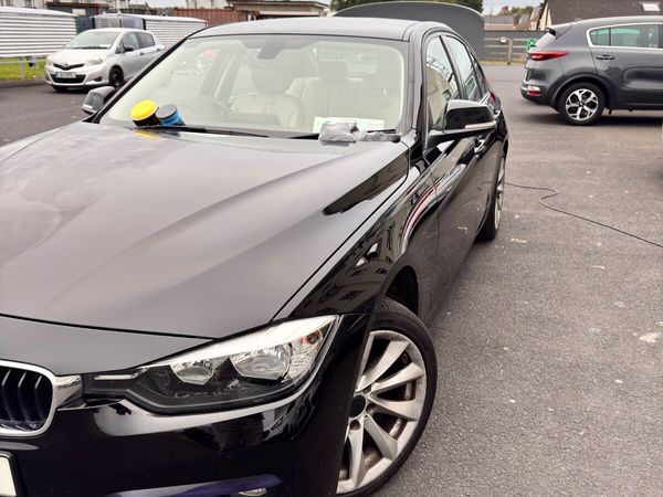 BMW 3-Series Saloon, Diesel, 2016, Black