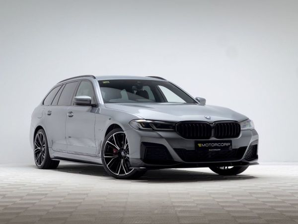 BMW 5-Series Saloon, Hybrid, 2022, Grey