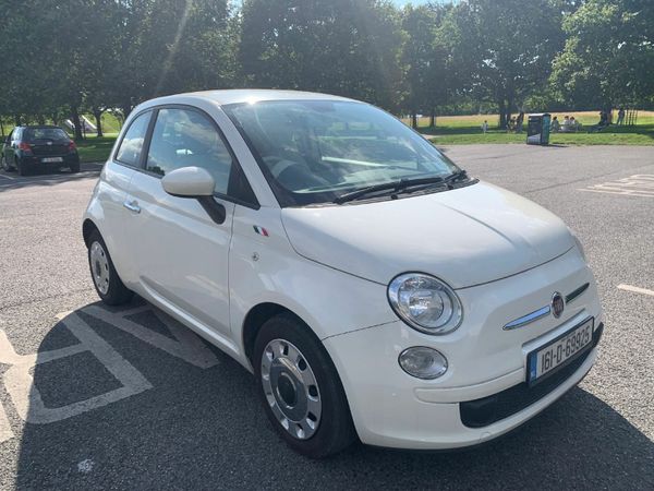 Fiat 500 Hatchback, Petrol, 2016, White