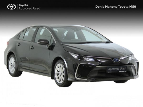 Toyota Corolla Saloon, Petrol Hybrid, 2022, Black