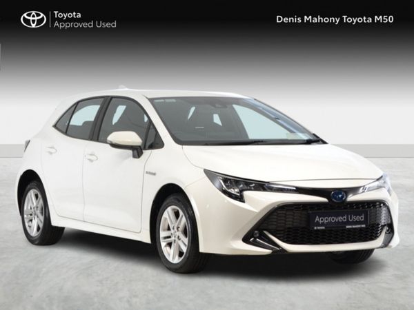 Toyota Corolla Hatchback, Petrol Hybrid, 2021, White