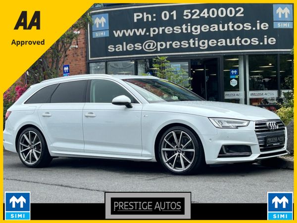 Audi A4 Estate, Petrol, 2018, White