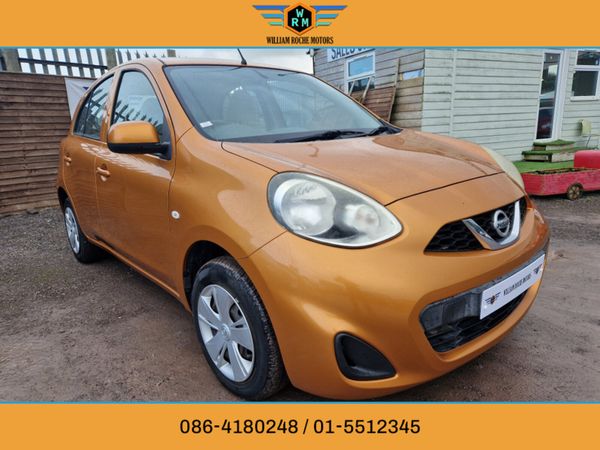 Nissan Micra Hatchback, Petrol, 2014, Orange