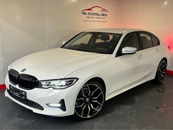 BMW 3-Series Saloon, Diesel Hybrid, 2021, White