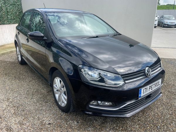Volkswagen Polo Hatchback, Petrol, 2017, Black