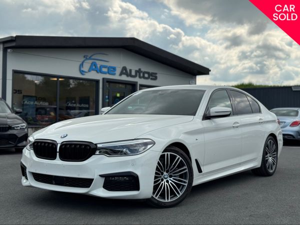 BMW 5-Series Saloon, Diesel, 2018, White
