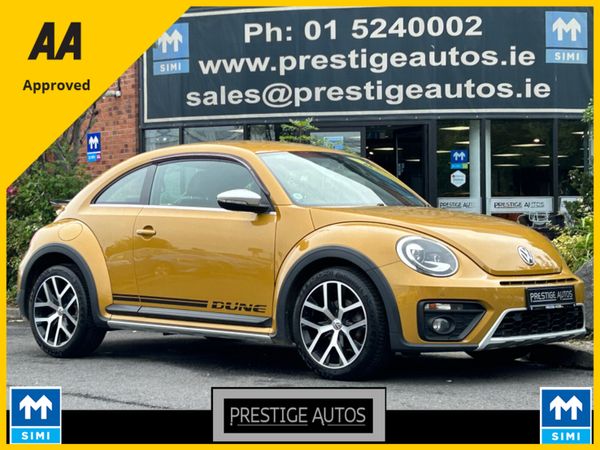 Volkswagen Beetle Hatchback, Petrol, 2016, Gold