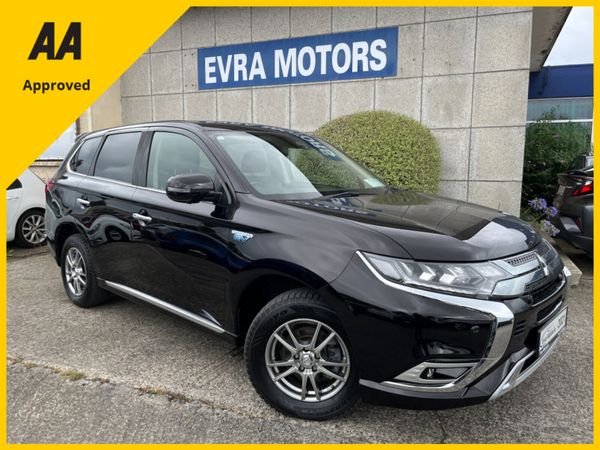 Mitsubishi Outlander SUV, Petrol Plug-in Hybrid, 2021, Black