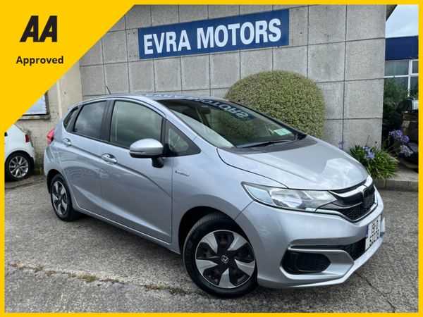 Honda Fit Hatchback, Petrol Hybrid, 2019, Silver