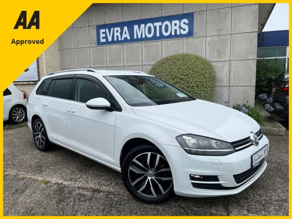 Volkswagen Golf Estate, Petrol, 2017, White